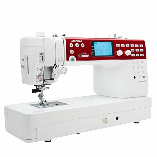 Janome sewing machine with digital display