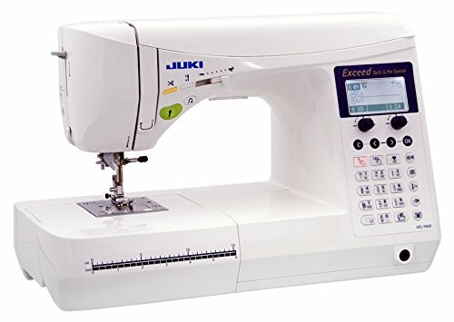 Juki HZL-F600 digital display and buttons