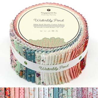 Waterlily Pond Jelly Roll Fabric Strips